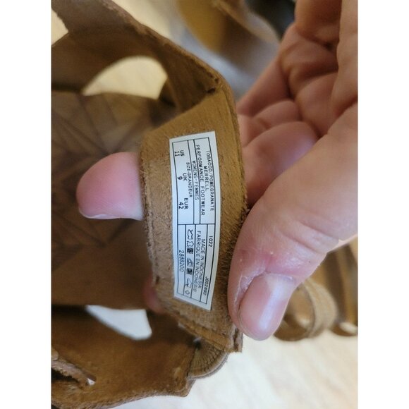 New womens sz 11 Merrell tobacco performance velcro strap Sandals sandspur - Picture 5 of 5